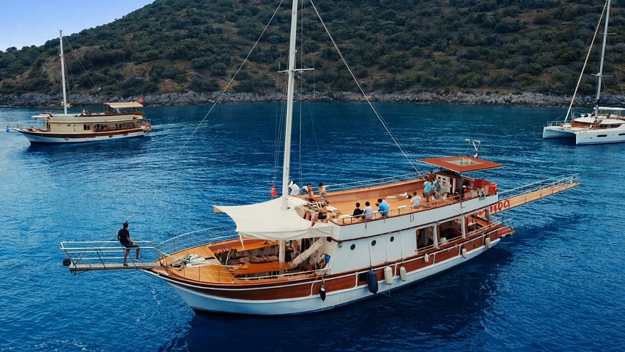 Fethiye Kelebekler Vadisi Tekne Turu- Prenses Miray 