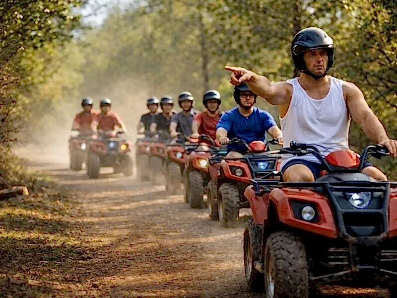 Kısa Eğitim, Konvoy Sürüş… ATV İlk Kez Olsa Da Akıcı